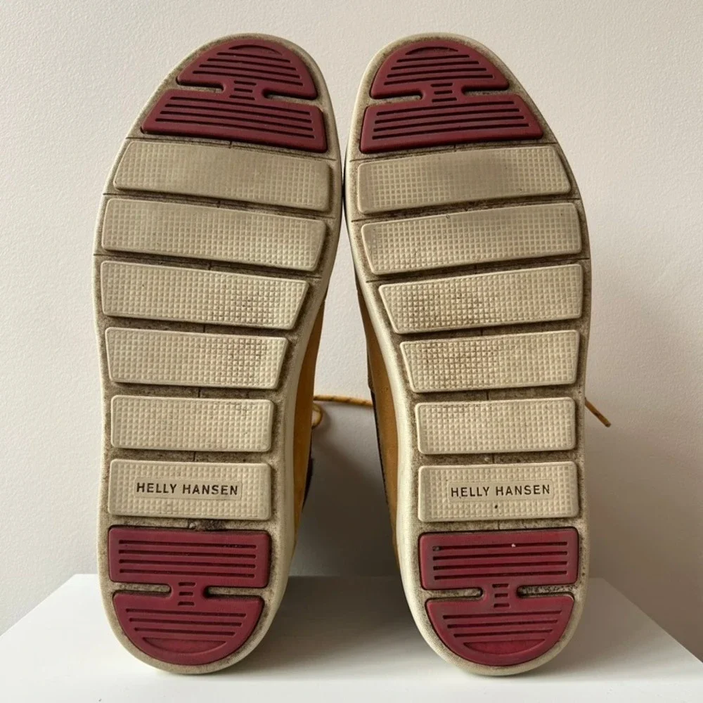 Helly Hansen‎ Waterproof Boots Stockholm Winter 11 Wheat Bungee Cord High Top